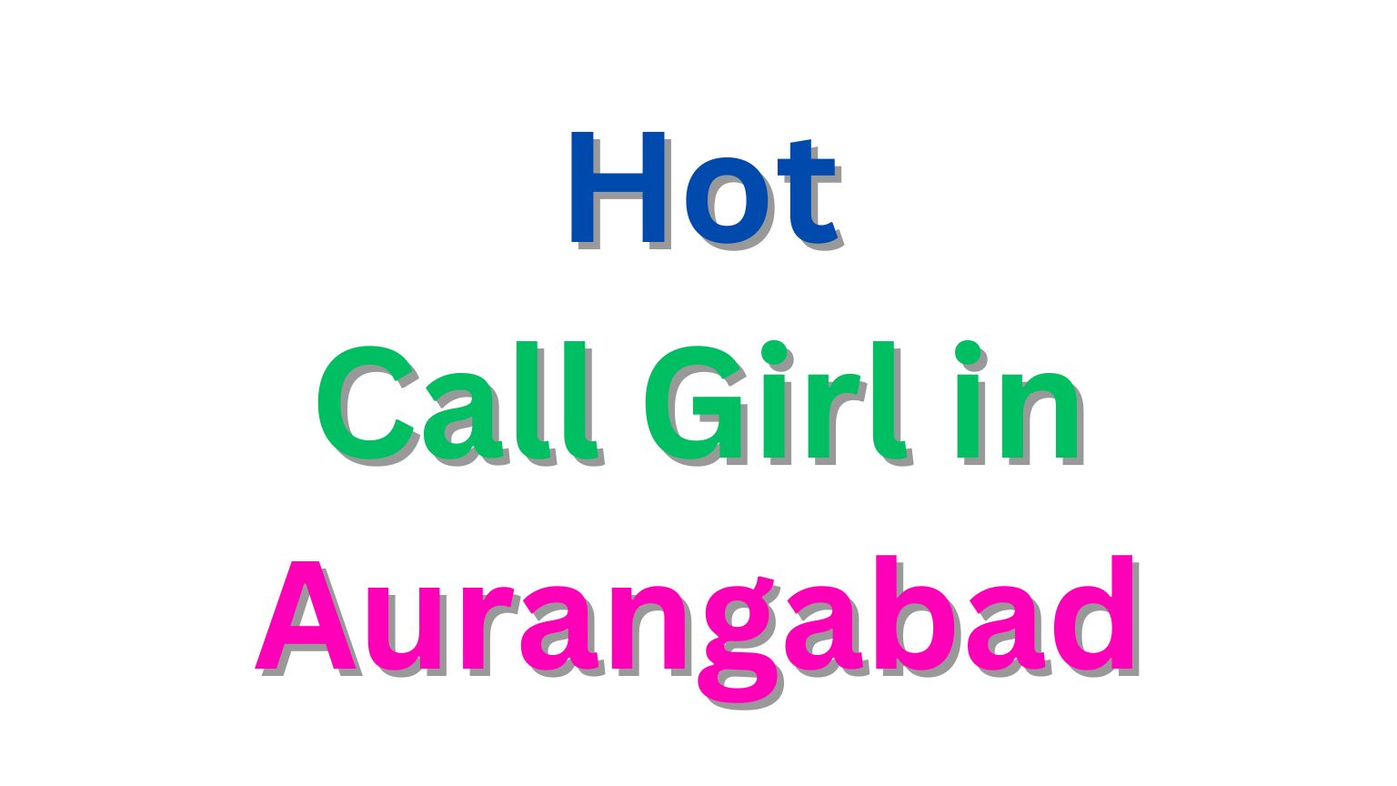 Call Girl in Aurangabad