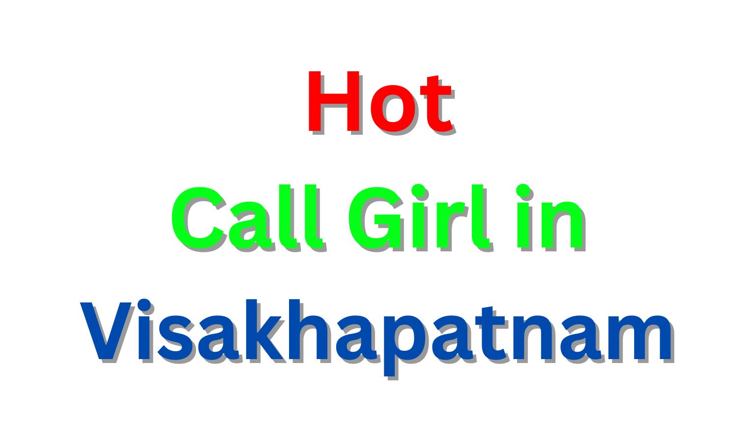 Call Girl in Visakhapatnam