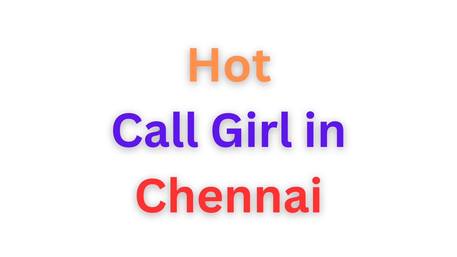 Call Girl in Chennai