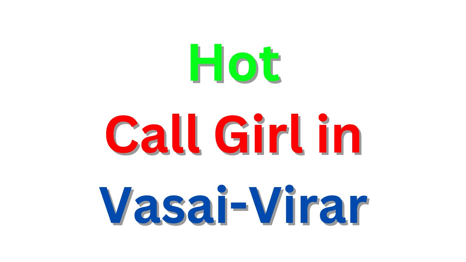 Call Girl in Vasai Virar